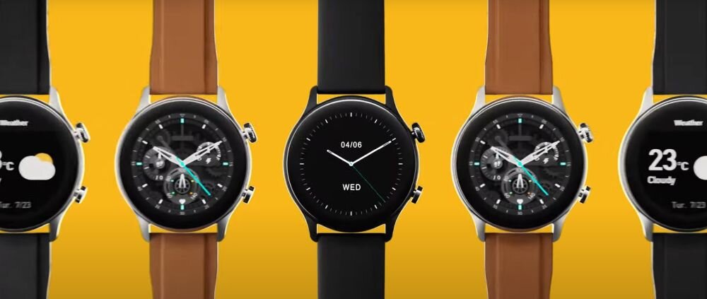 Smartwatch NICEBOY Watch GTR   ekran bateria czujniki zdrowie sport pasek ładowanie pojemność rozdzielczość łączność sterowanie krew puls rozmowy smartfon aplikacja 