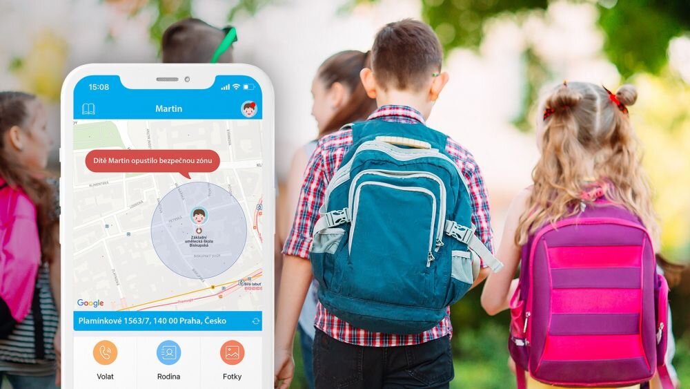 Smartwatch NICEBOY Watch Kids Patrol ekran bateria czujniki zdrowie sport pasek ładowanie pojemność rozdzielczość łączność sterowanie krew puls rozmowy smartfon aplikacja