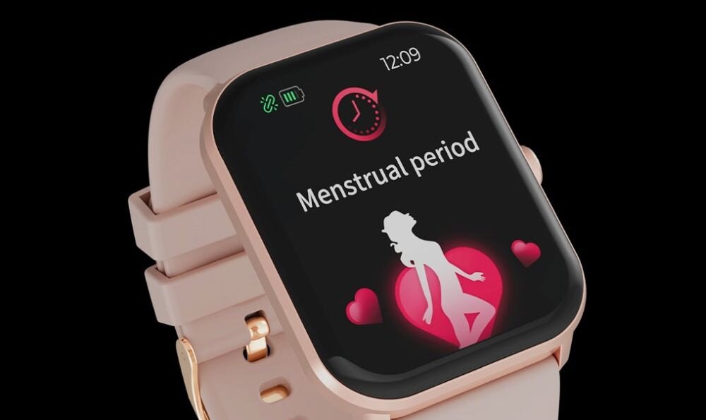 Smartwatch IMILAB W01 ekran bateria czujniki zdrowie sport pasek ładowanie pojemność rozdzielczość łączność sterowanie krew puls rozmowy smartfon aplikacja