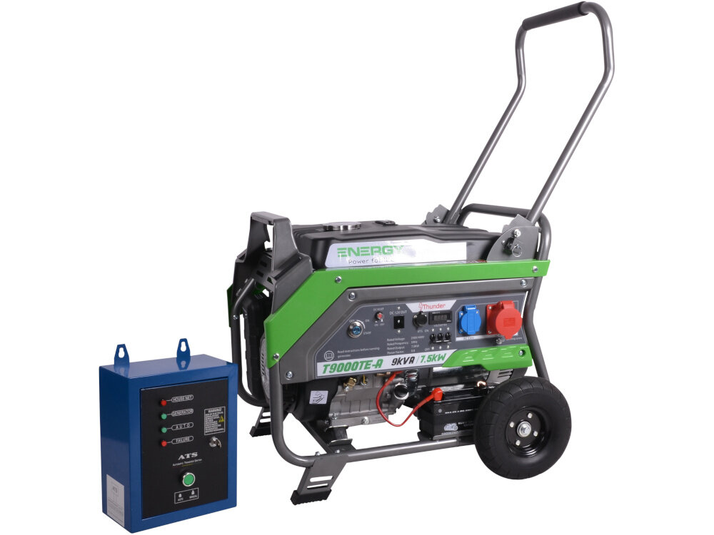Agregat prądotwórczy ENERGY T9000TE-A EY07000008 elastyczne źródło zasilania źródło awaryjnej energii na każdą sytuację wysoka moc wydajność bezpieczne użytkowanie