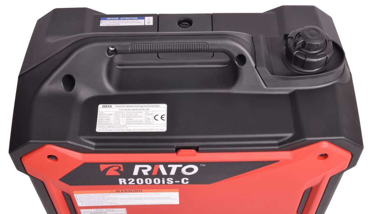 AGREGAT PRĄDOTWÓRCZY RATO R2000IS-C silnik pojemność generator paliwo ochrona