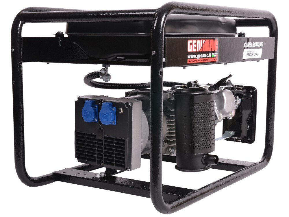 Agregat prądotwórczy GENMAC Combi RG4000HO-M NSM QFHM-OS-PM11 w zestawie karta gwarancyjna instrukcja obsługi w języku polskim