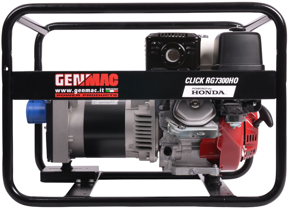 497745 Agregat prądotwórczy GENMAC Click RG7300HO-E5 NSM QFHM-OS-PM12 prądnica najwyższej jakości o uwojeniach wykonanych z miedzi nie ulegają utlenianiu