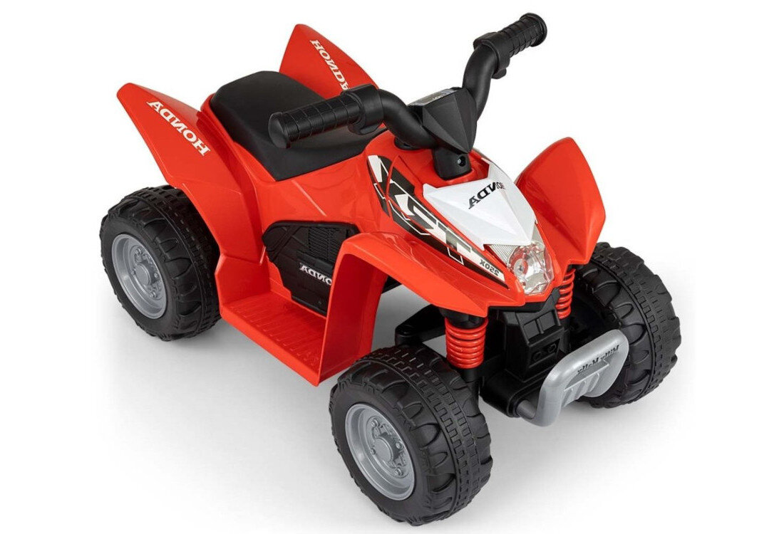 Quad elektryczny dla dziecka MILLY MALLY Honda ATV Czerwony WYMIARY SZEROKOŚĆ WYSOKOŚĆ DŁUGOŚĆ przechowywanie transport Czas ładowania