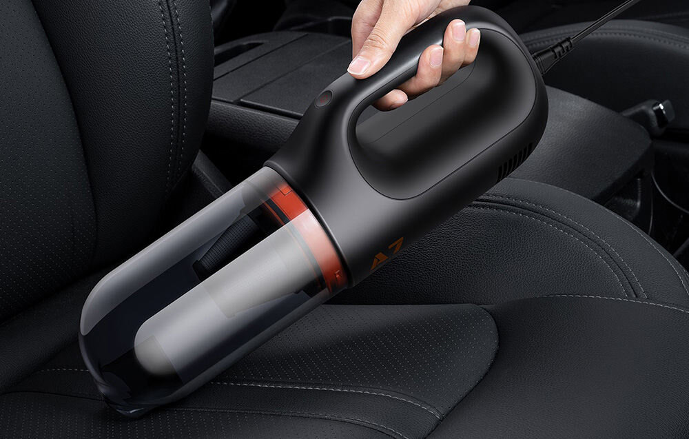 Odkurzacz reczny BASEUS A7 VCAQ020213 Ciemnoszary filtr HEPA ergonomiczna konstrukcja komfort uzytkowania zbiornik pojemnosc 500ml