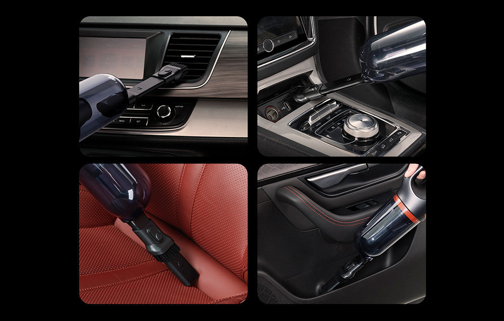 Odkurzacz reczny BASEUS A7 VCAQ020213 Ciemnoszary wygodne uzytkowanie lekka ergonomiczna konstrukcja