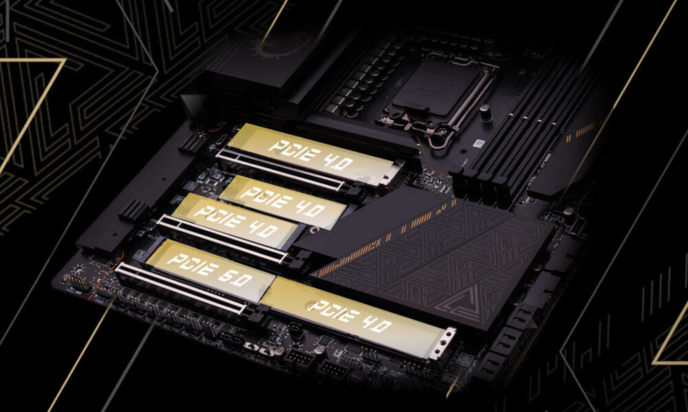 Płyta główna MSI MEG Z790 Ace dyski SSD prędkość