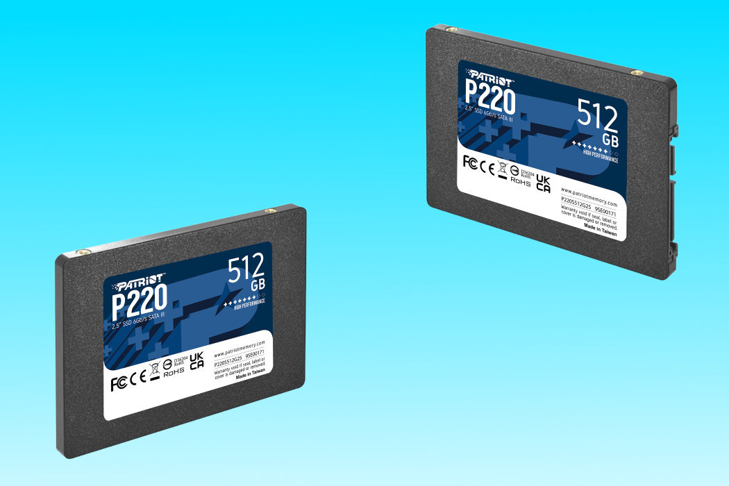 Dysk PATRIOT P220 512GB SSD - predkosc odczytu