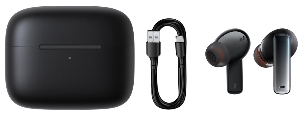 hałas dźwięk redukcja szumów  rozmowy panele dotykowe dopasowanie długi czas pracy  aplikacja zestaw