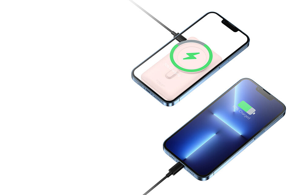 Powerbank BASEUS Magnetic 10000mAh 20W ładowanie urządzenie konstruckja moc