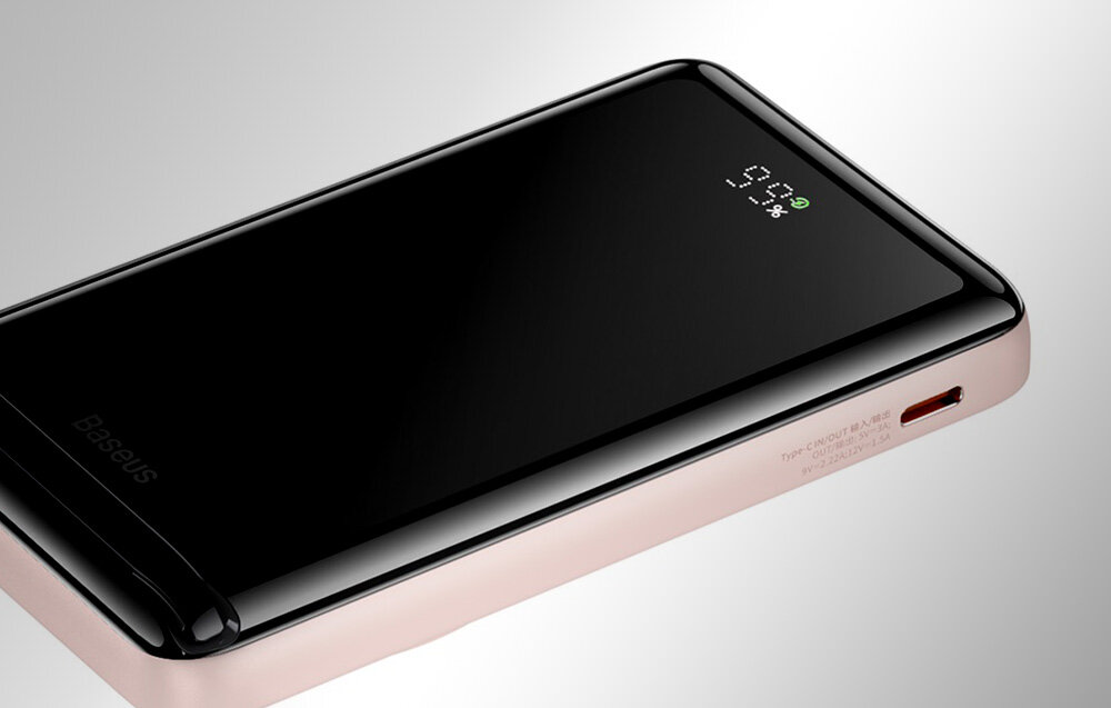 Powerbank BASEUS Magnetic 10000mAh 20W ładowanie urządzenie konstruckja moc