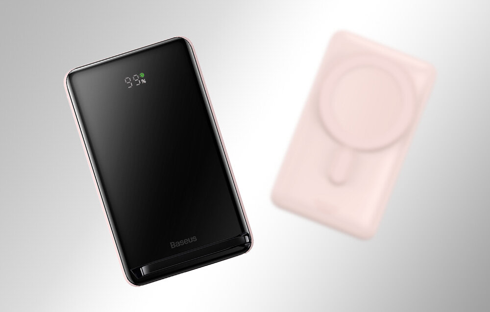 Powerbank BASEUS Magnetic 10000mAh 20W ładowanie urządzenie konstruckja moc