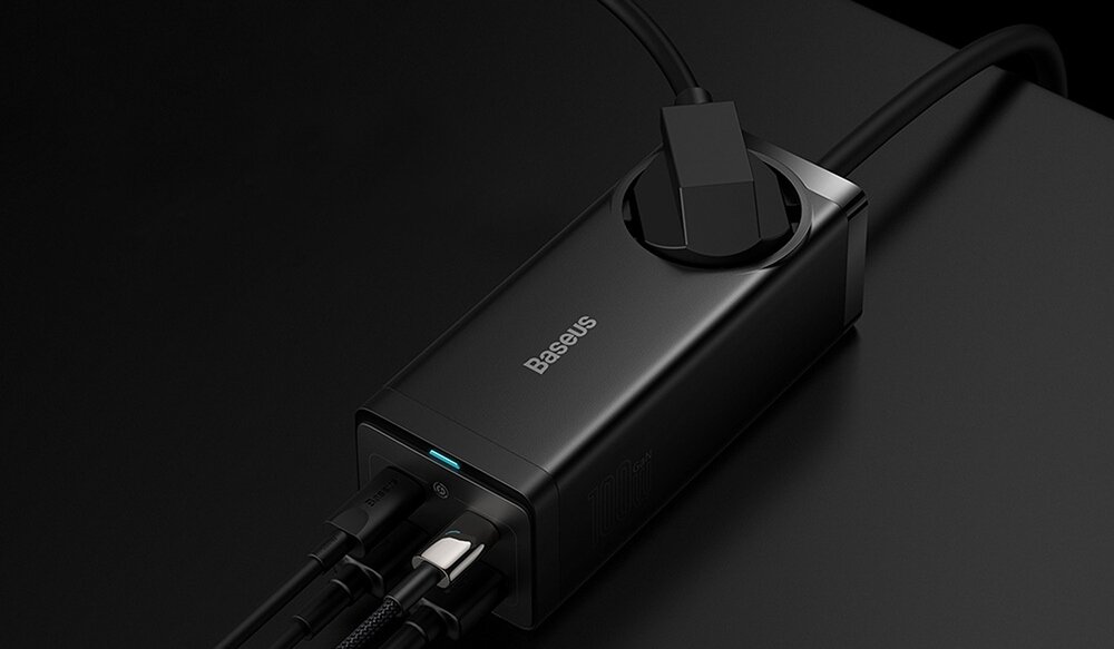 Ładowarka sieciowa BASEUS Gan3 Pro 100W moc wszechstronność szybkie ładowanie wygoda ładowanie innowacyjna technologia