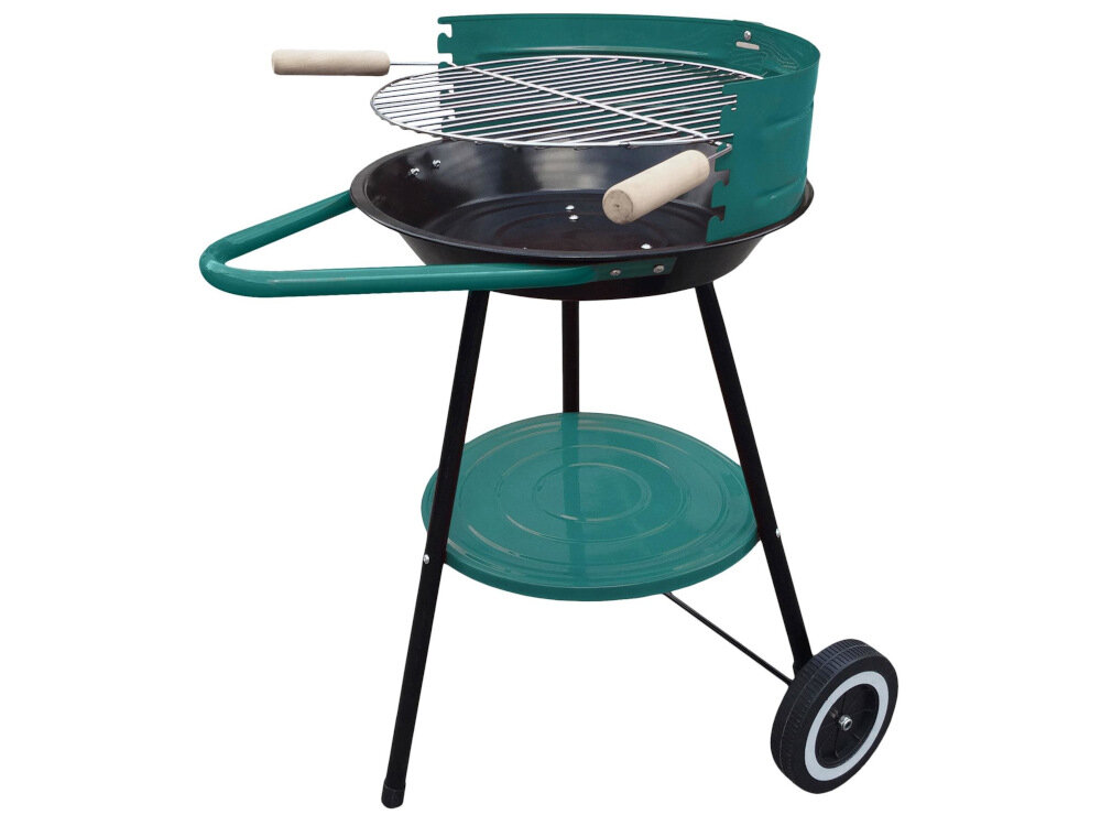 Grill węglowy MIRPOL MIR276 do ogrodu na działkę na kamping prosta bardzo solidna konstrukcja szereg przemyślanych rozwiązań
