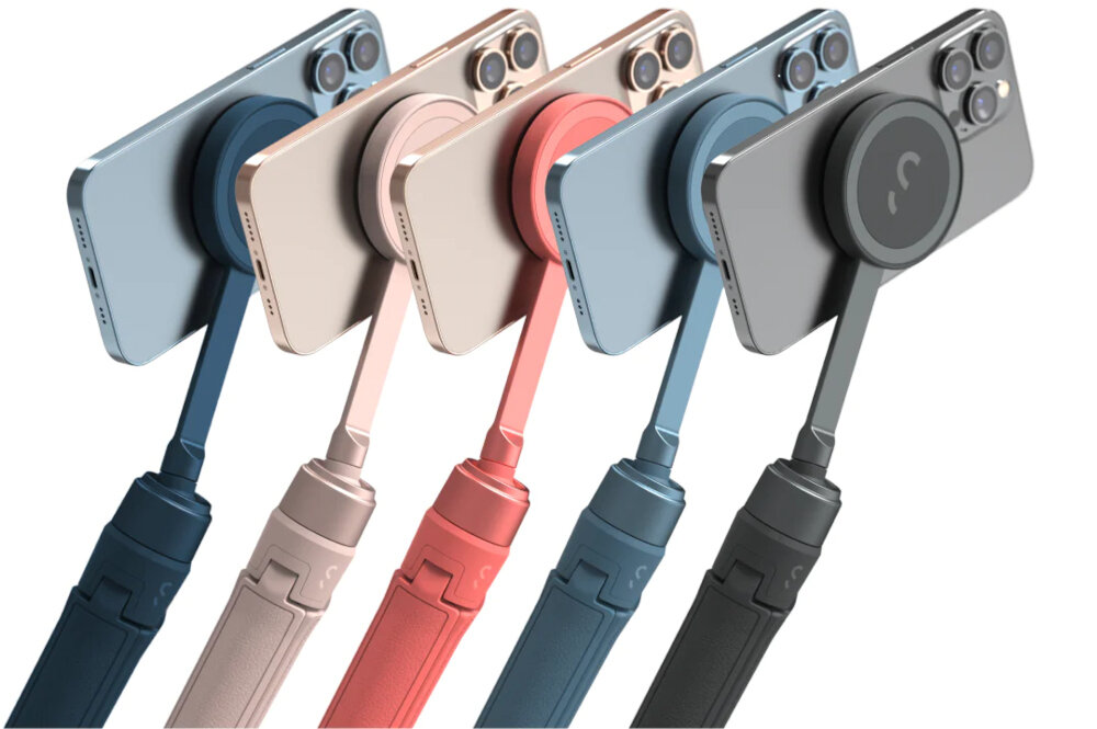 Uchwyt selfie SHIFTCAM SnapGrip Creator Kit 3200mAh MagSafe fotografia mobilność stabilność bezprzewodowe ładowanie magnetyczna konstrukcja