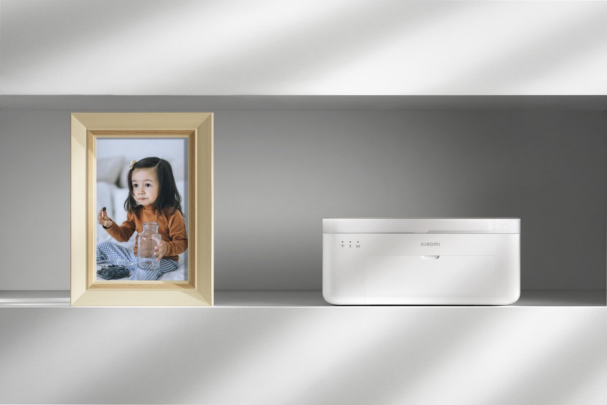 Drukarka XIAOMI Instant Photo Printer 1S bezprzewodowe łączenie Drukowanie bezprzewodowe Drukowanie sublimacyjne Dwa rozmiary papieru z albumem Łatwa obsługa łatwa konserwacja