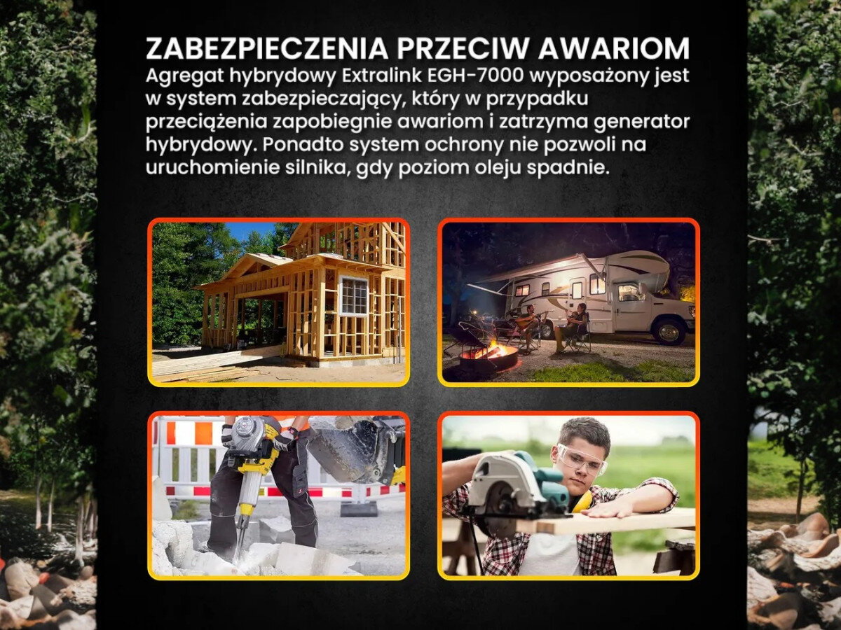 AGREGAT PRĄDOTWÓRCZY EXTRALINK chłodzenie powietrzem