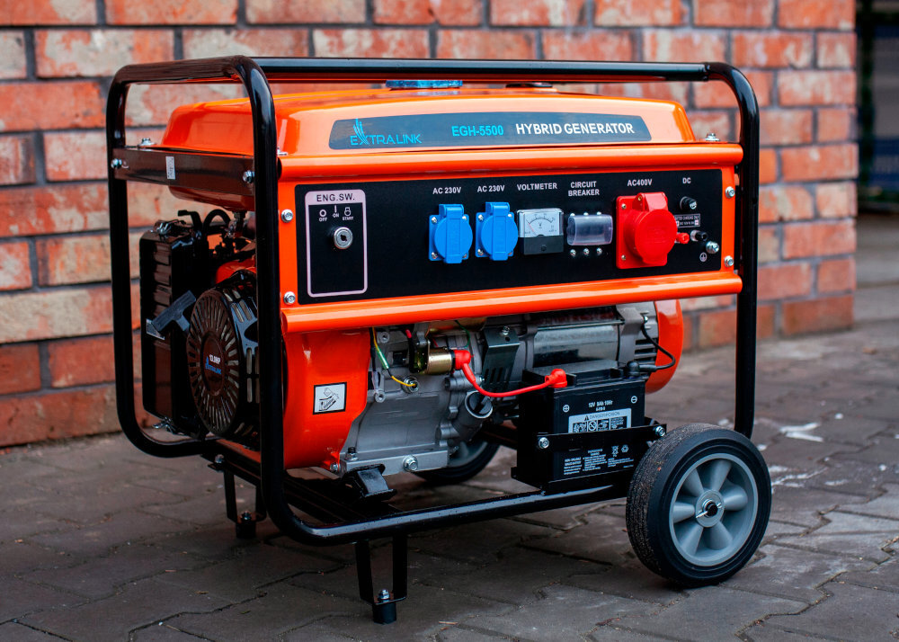 AGREGAT PRĄDOTWÓRCZY EXTRALINK silnik tankowanie