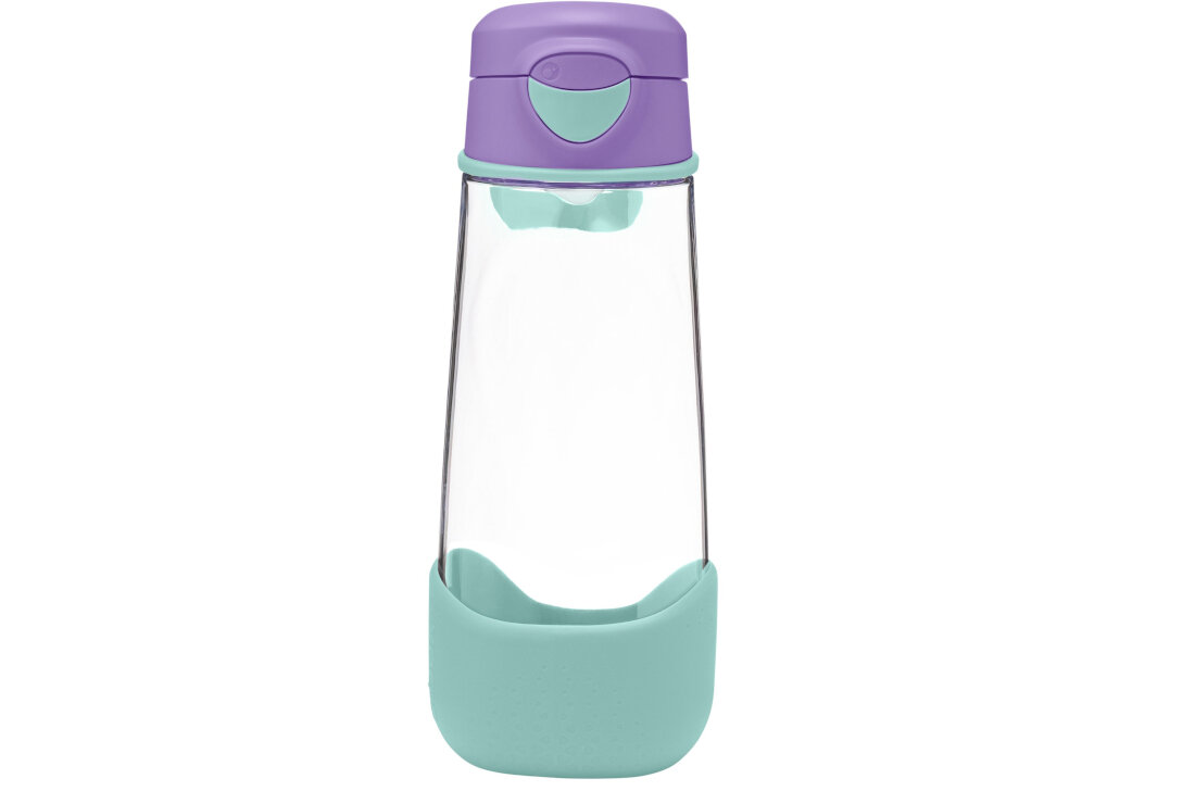 Butelka B.BOX Lilac Pop BB500603 blokada szeroki wlew rozlewanie ochrona