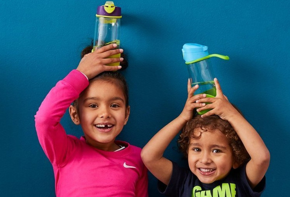 Butelka B.BOX Indigo Rose BB715 dla dzieci lekka trwala ergonomiczna wykonanie wygoda uchwyt chwyt