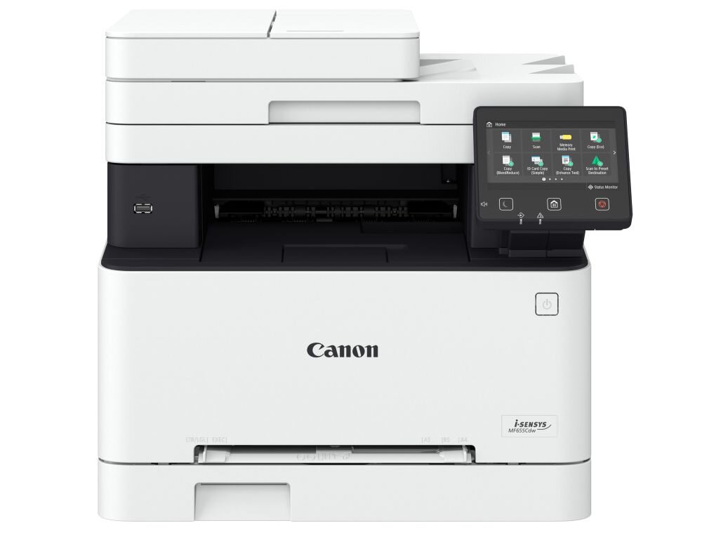Urządzenie wielofunkcyjne CANON i-SENSYS MF655Cdw 3w1 papier wydajność tusz drukowanie szybkość łączność format sterowanie