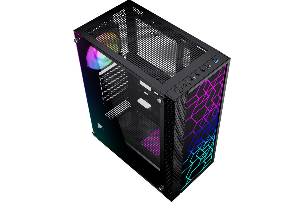Obudowa GEMBIRD Fornax 2500 Filtry montaż aranżowania kabli panel