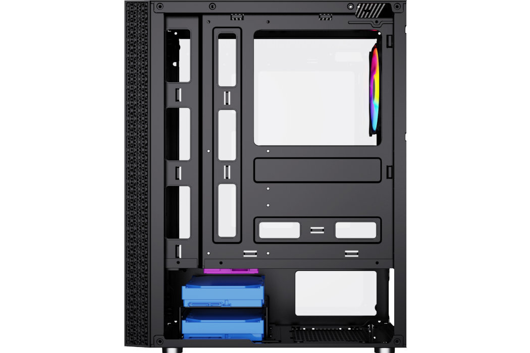 Obudowa GEMBIRD Fornax 2500 Filtry montaż aranżowania kabli panel