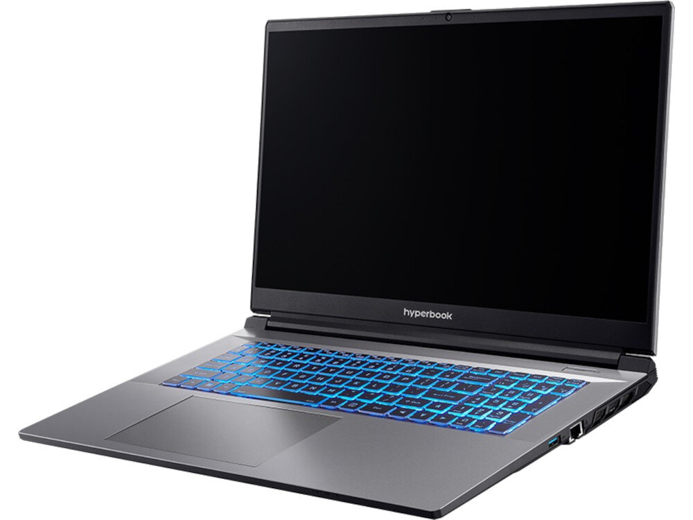 Laptop HYPERBOOK NV7 podzespoły pamięć karta graficzna RTX