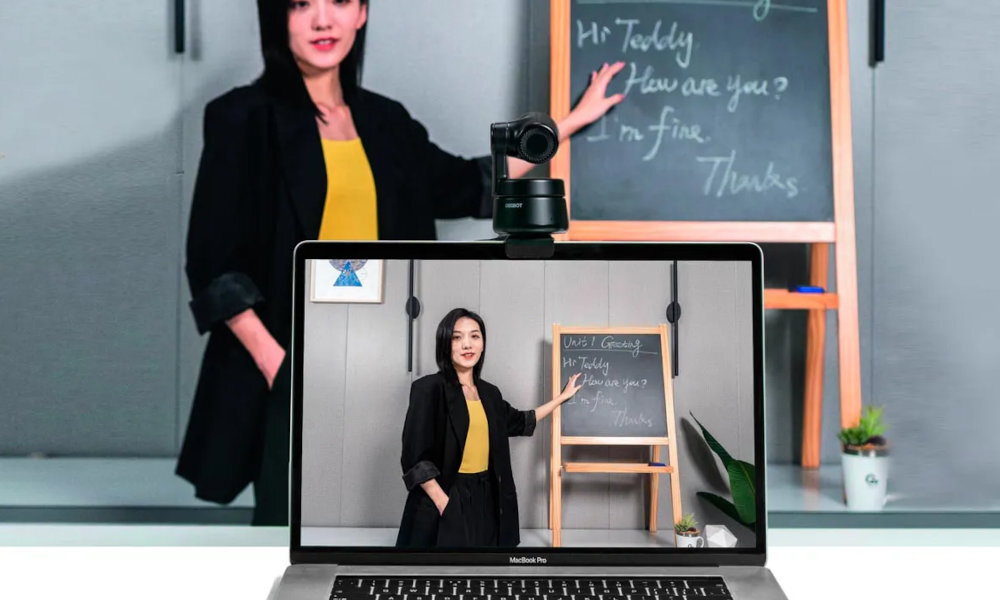 OBSBOT Tiny Full HD ustawienia zoom tryby nagrywania