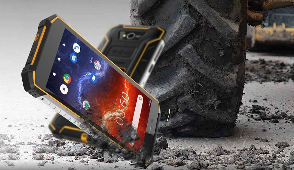 Smartfon MYPHONE Hammer Energy 2 obudowa wytrzymałość ekran procesor bateria aparat rozdzielczość porty system wydajny ram pojemność sieć 