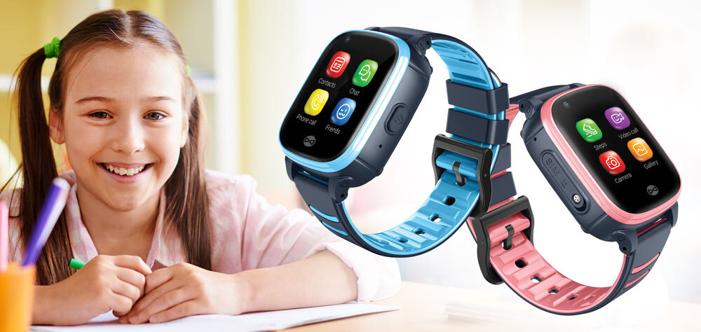 Smartwatch FOREVER Look Me KW-500  ekran bateria pasek wykonanie odporność funkcje monitoring pomiar aplikacja łączność odbieranie dzwonienie 