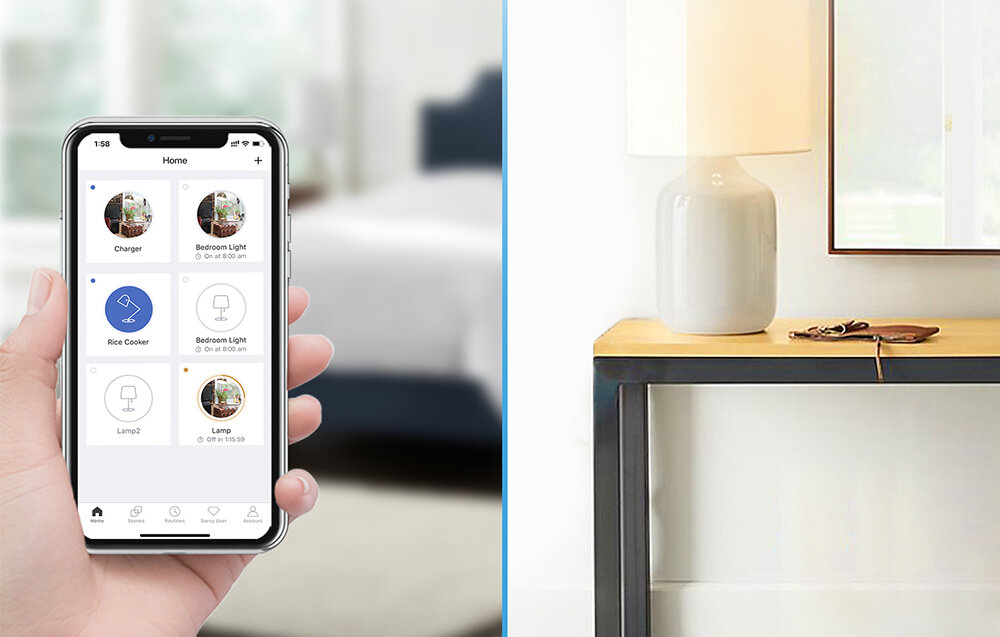 Włącznik światła MEROSS MSS510 wskaźnik led sieć wifi