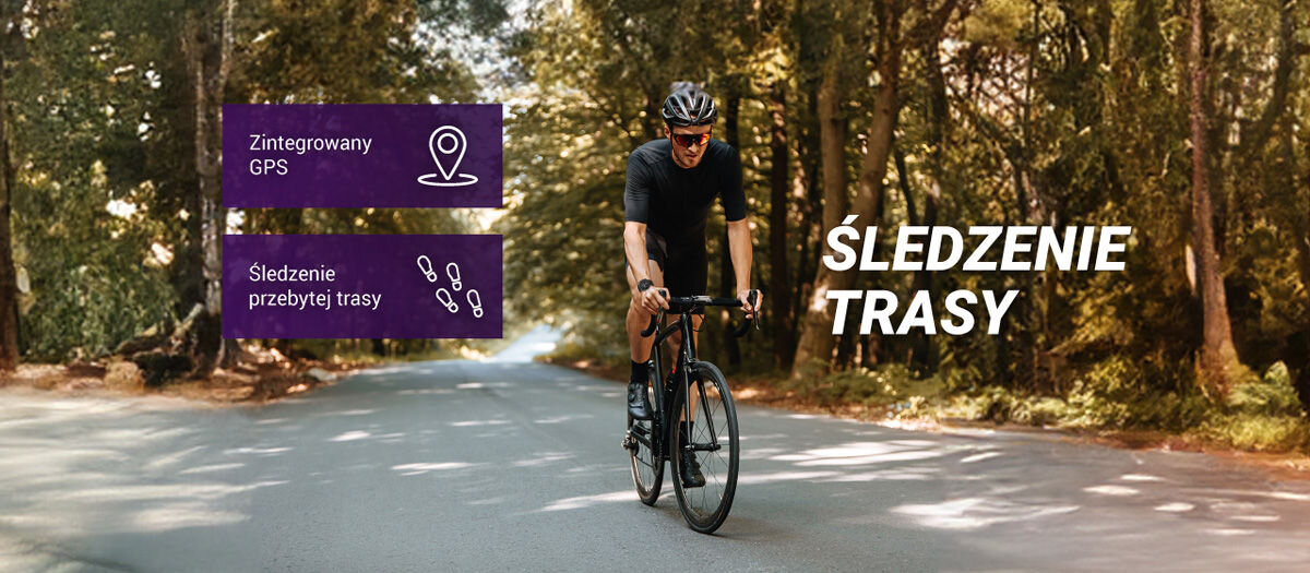 Smartwatch HAMA Fit Watch 6910 śledzenie trasy zintegrowany gps śledzenie przebytej drogi