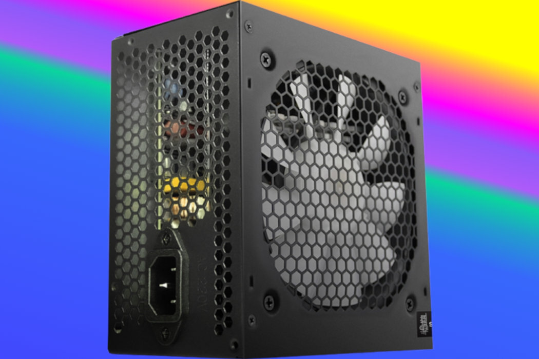 Zasilacz AIGO AK700 700W RGB nieodularne Przewody