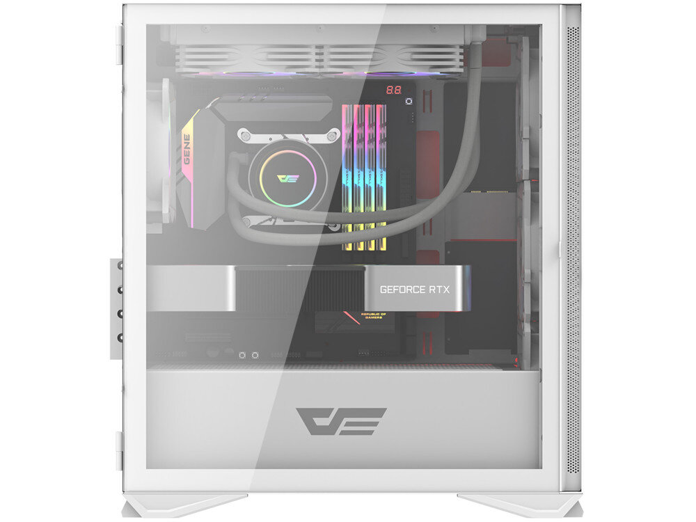 Obudowa DARKFLASH DLM200 panel boczny szkło design wygląd