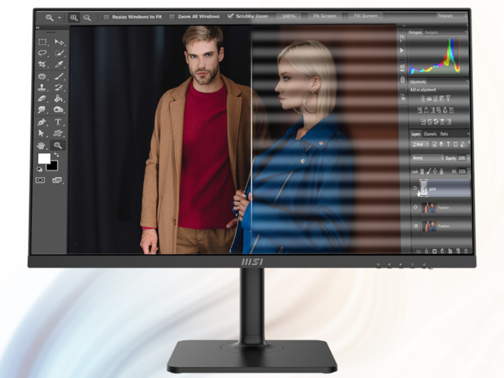 Monitor MSI Modern MD272QP odświeżanie czas reakcji płynność