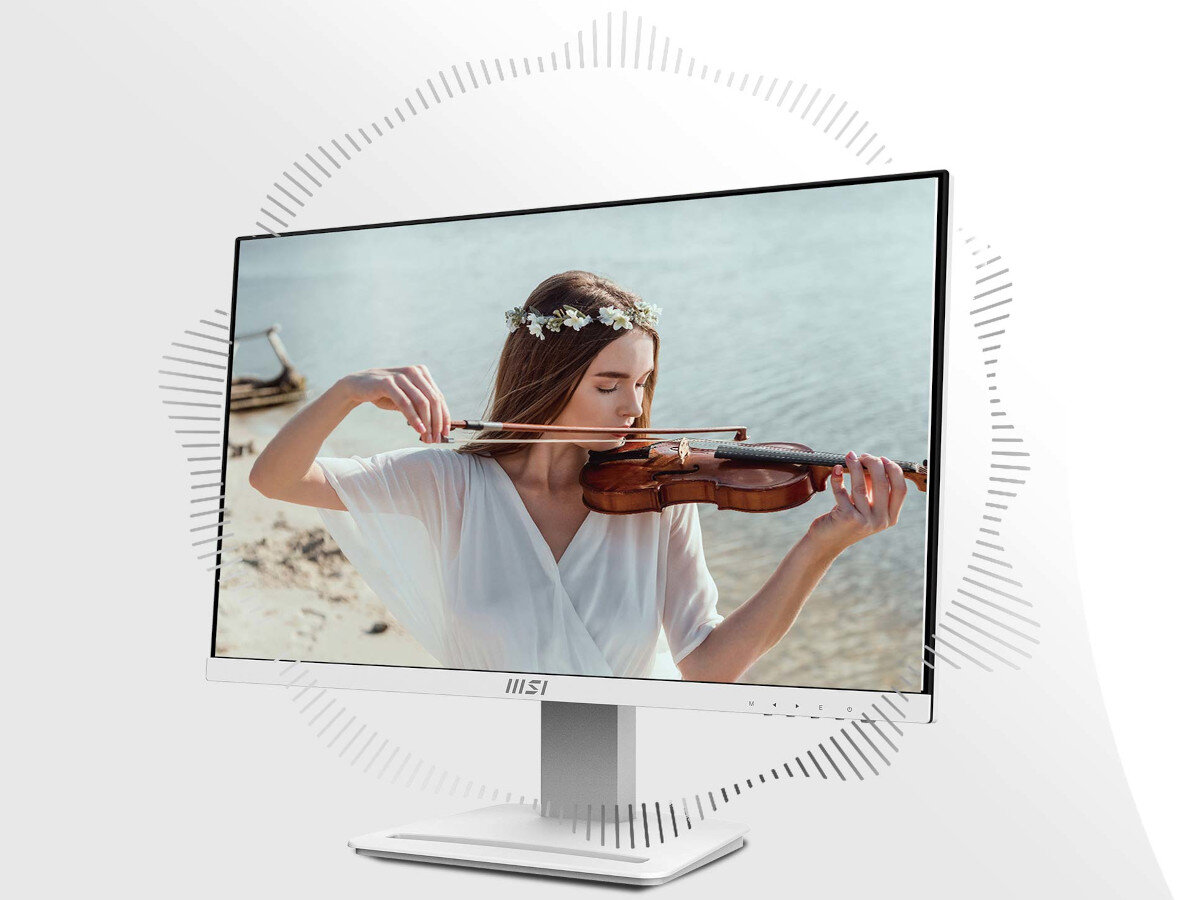 Monitor MSI Pro MP243W głośniki dźwięk jakość
