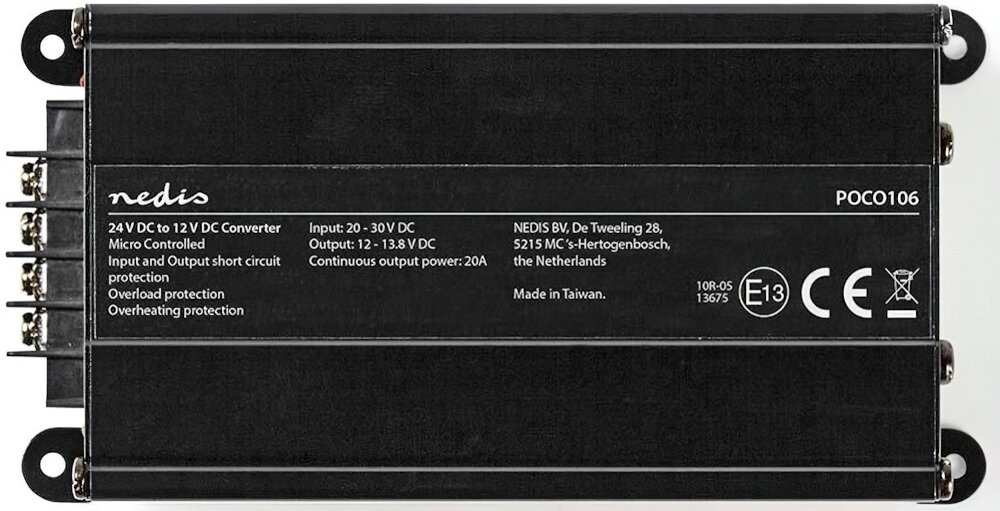 Przetwornica NEDIS POCO106  - wydajność