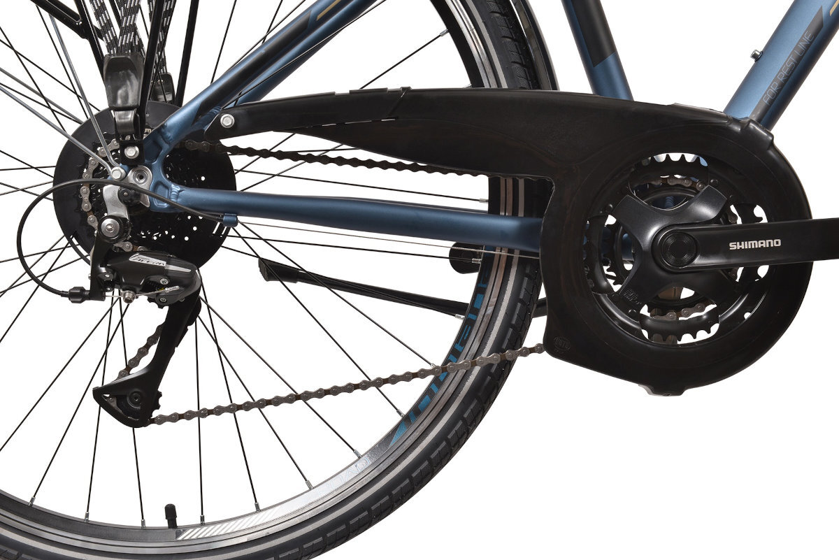 Rower trekkingowy INDIANA X-Road 3.0 oslona przed zabrudzeniami