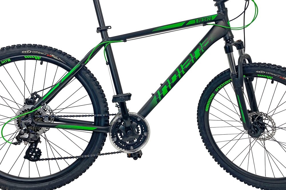 Rower górski MTB INDIANA X-Pulser hamulce kierownica górski komfort pedały