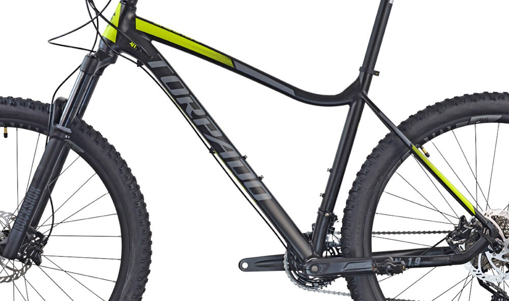 Rower górski MTB TORPADO Devon 1.9 M20 29 cali męski Czarno-żółty 2-letnia gwaranja na ramę najwyższej jakości
