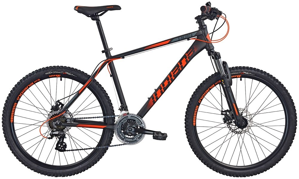 Rower górski MTB INDIANA X-Pulser hamulce kierownica górski komfort pedały