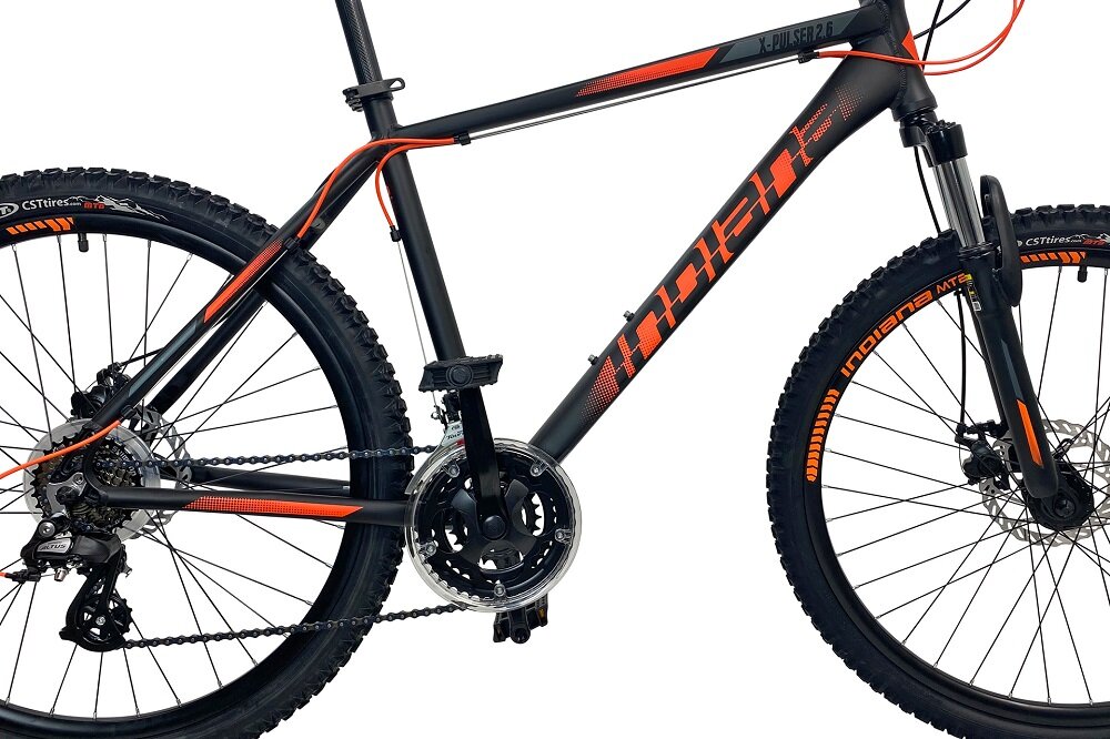 Rower górski MTB INDIANA X-Pulser hamulce kierownica górski komfort pedały