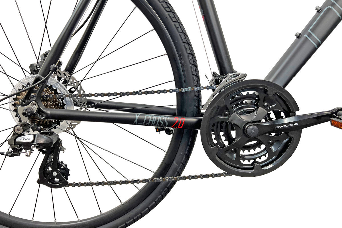 Rower crossowy INDIANA X-Cross 2.0 przerzutki