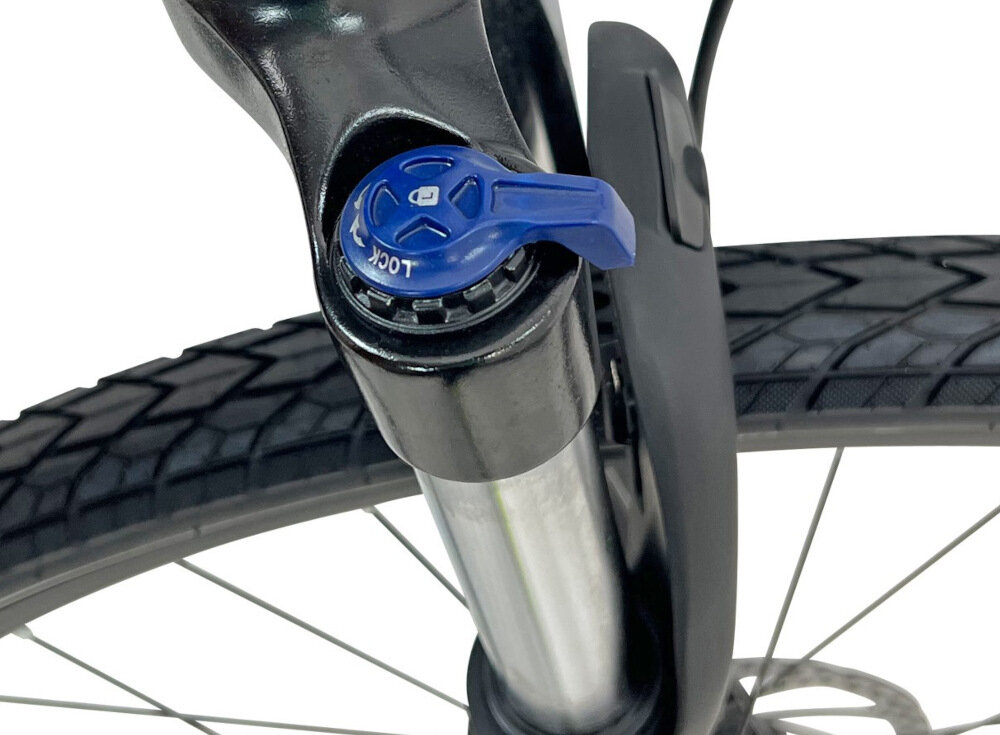 Rower crossowy INDIANA X-Cross 3.0 D17 damski Czarno-turkusowy rower typu hardtail przedni amortyzator Zoom Hl Corp typ CH-187 HLO 700C Disc niska masa roweru duża sztywnośc regulowany