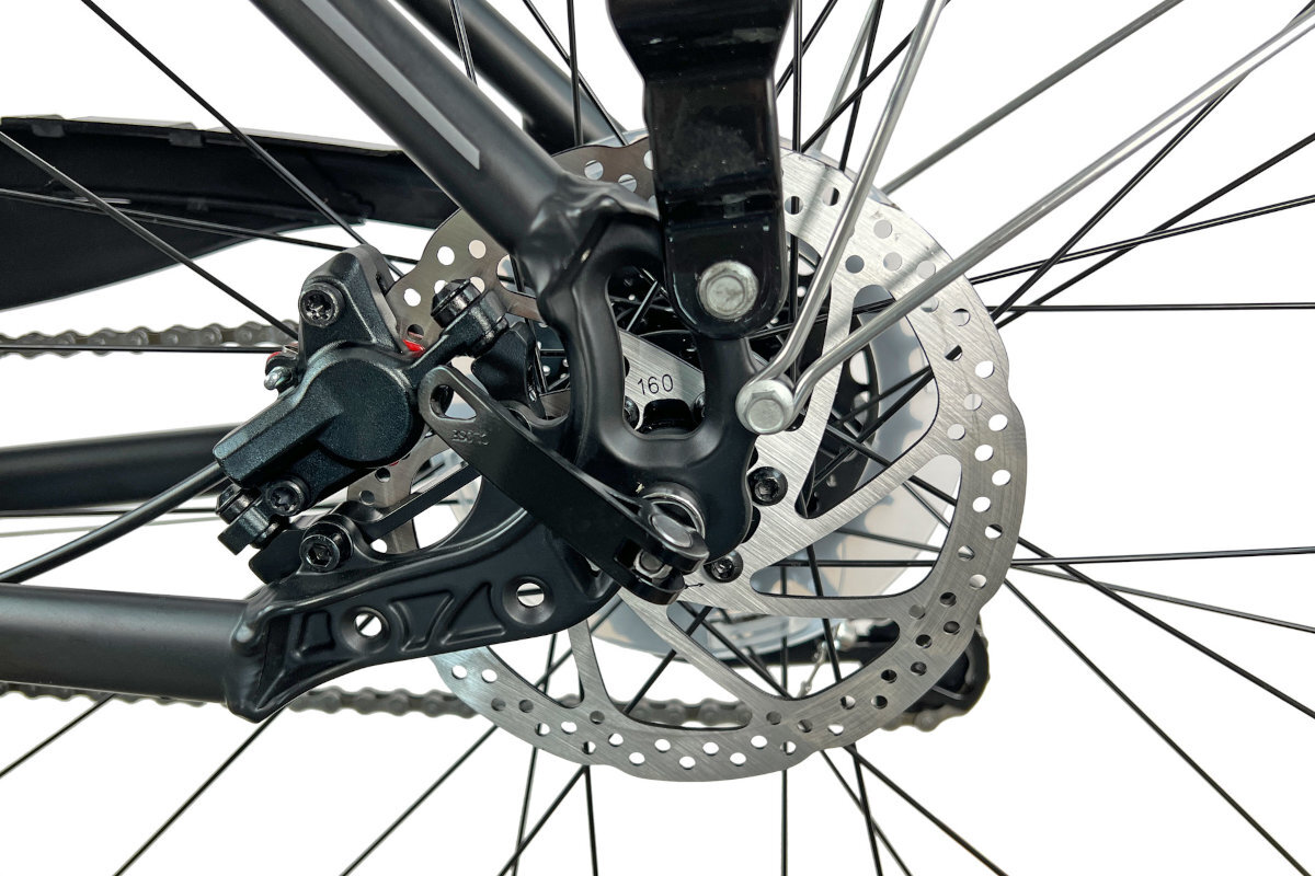 ROWER INDIANA X-ROAD 4.0 28 CZARNY M48 19 R22 szybkie hamowanie