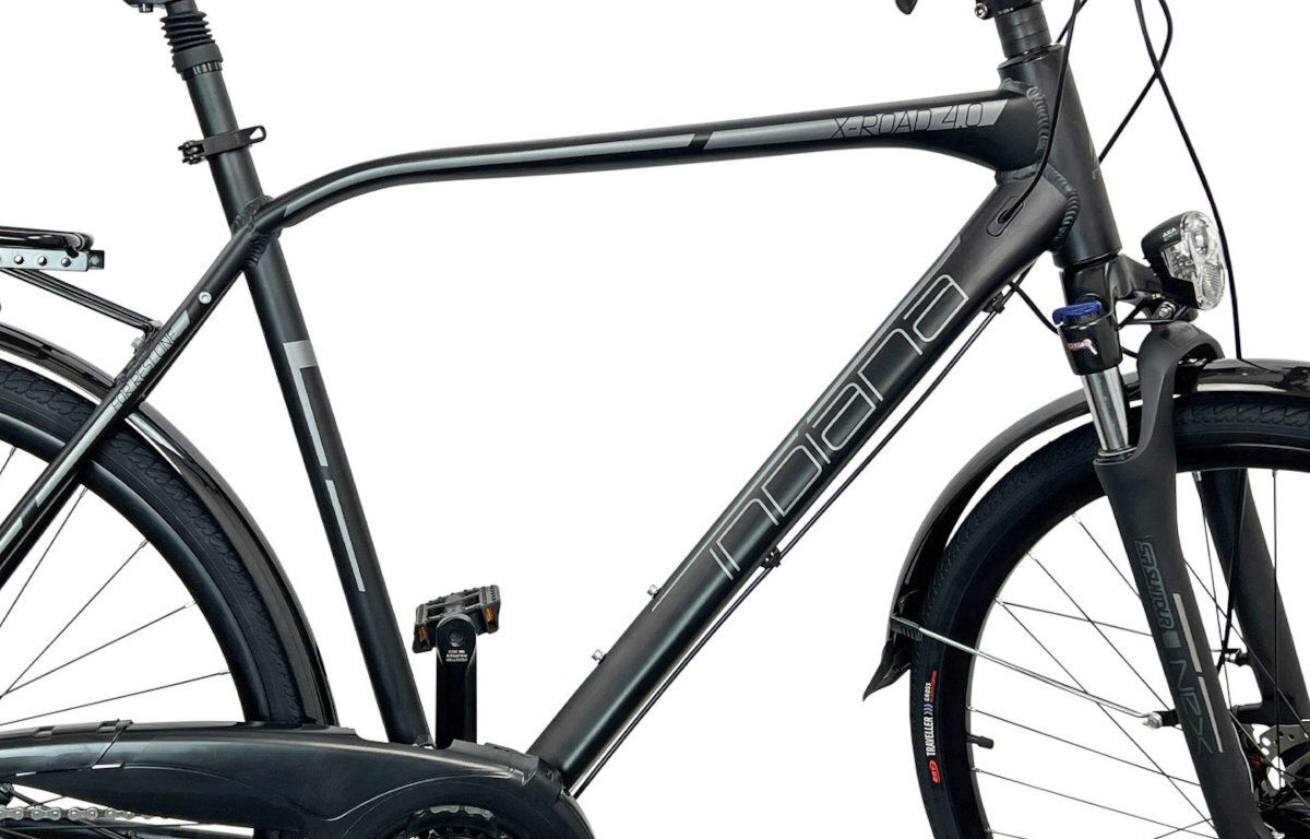 ROWER INDIANA X-ROAD 4.0 28 CZARNY M48 19 R22 lekka rama