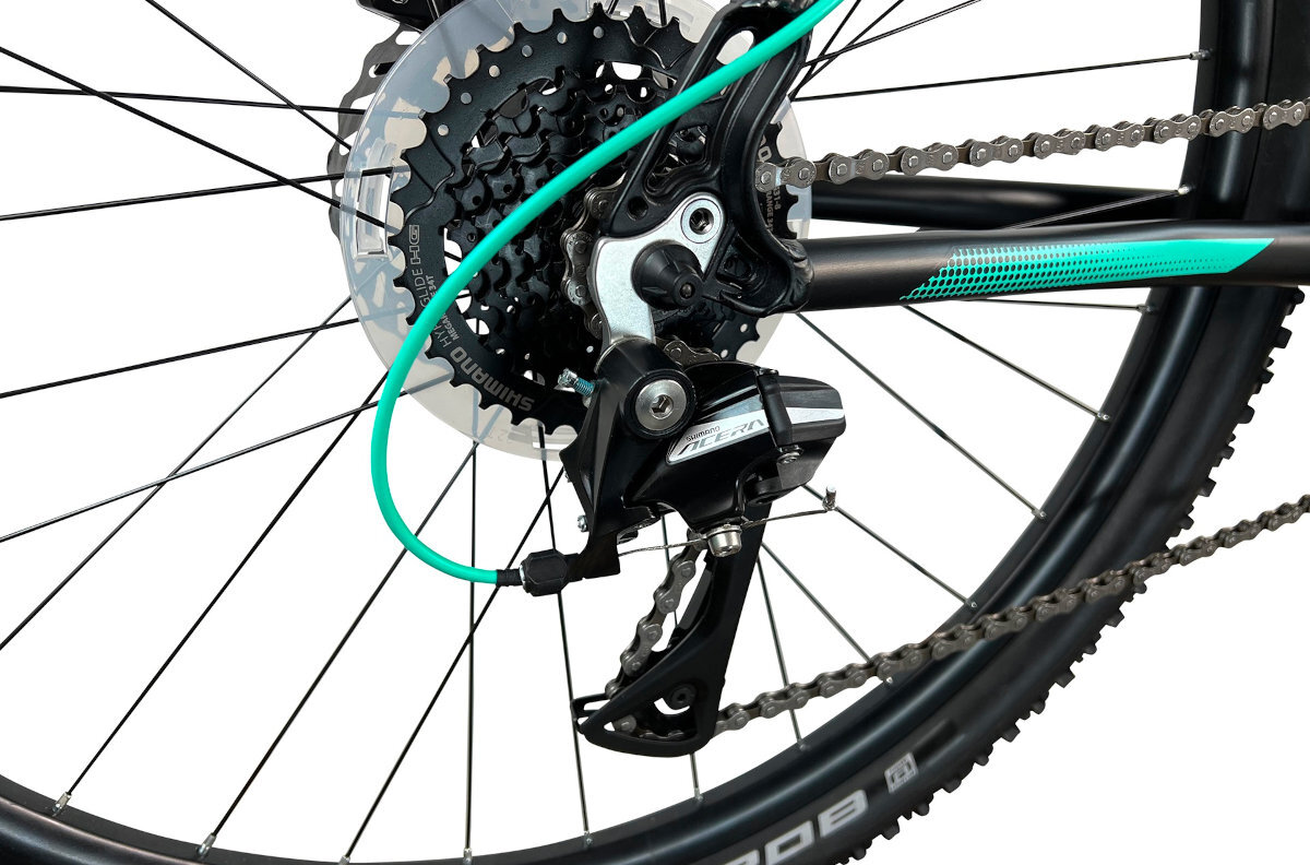 INDIANA X-Pulser 3.7 D17 27.5 cala damski Czarno-zielony Rower górski ...