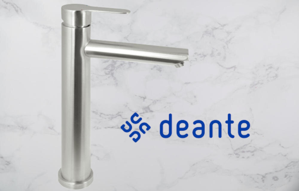DEANTE Lupo BLU F20K bateria natryskowa prysznicowa stojąca łazienka tradycyjna nowoczesna płaska nawierzchnia dźwignia mosiądz trwałość niezawodność