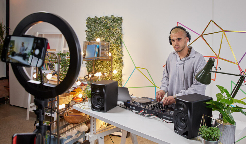 Kolumny głośnikowe PIONEER DM-40D  - deco